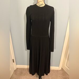 Talbots long black dress